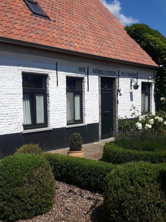 Oud gemeentehuis in Westrem