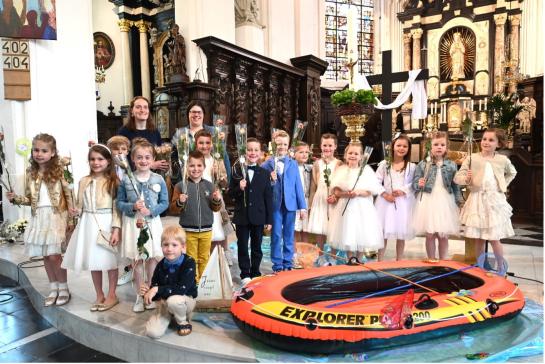 Eerste communie Wanzele - Smetlede